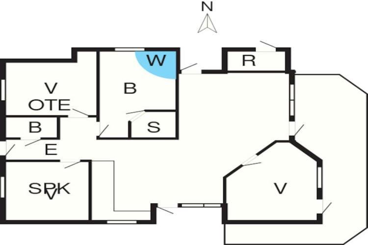 8 Person Holiday Home In Ulfborg Экстерьер фото