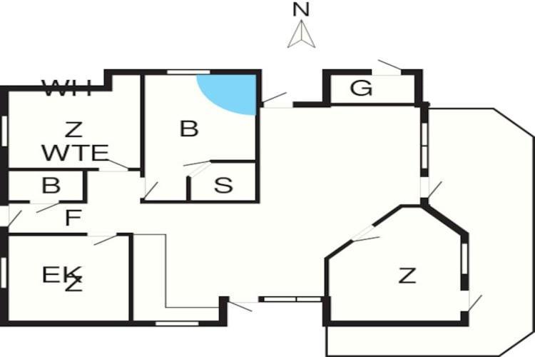 8 Person Holiday Home In Ulfborg Экстерьер фото